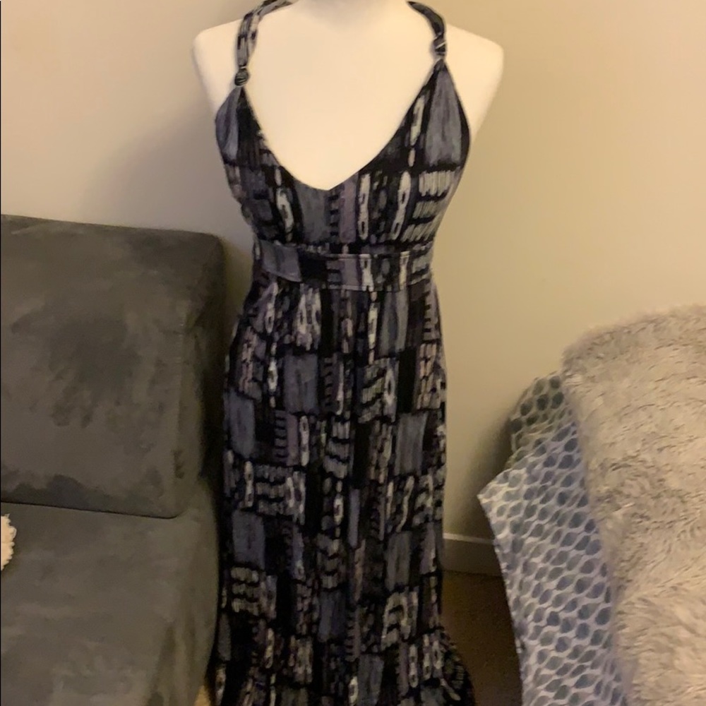 Empire waist maxi dress